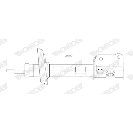 1 Amortisseur Pour Jeep Compass K68312053AC K68312055AB K68359649AA K68359651AA