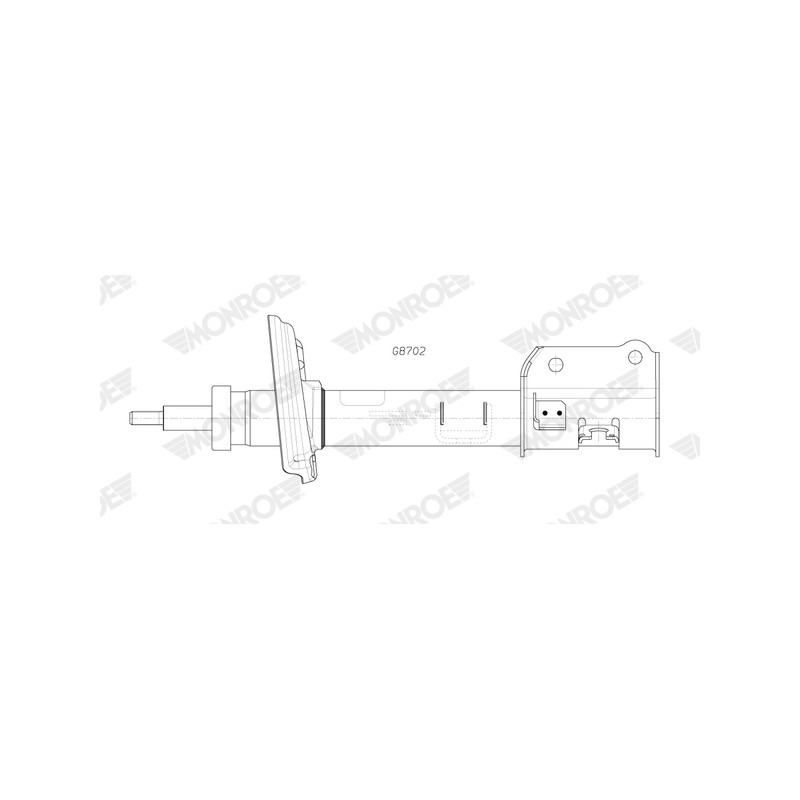 1 Amortisseur Pour Jeep Compass K68312053AC K68312055AB K68359649AA K68359651AA
