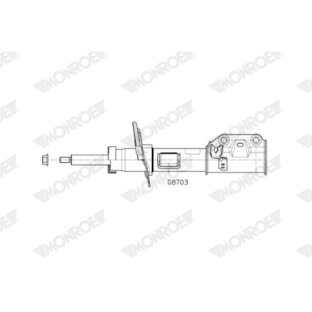 1 Amortisseur Pour Ford Puma L1TC18045LA L1TC18045LB L1TC18045LC L1TC18045LD
