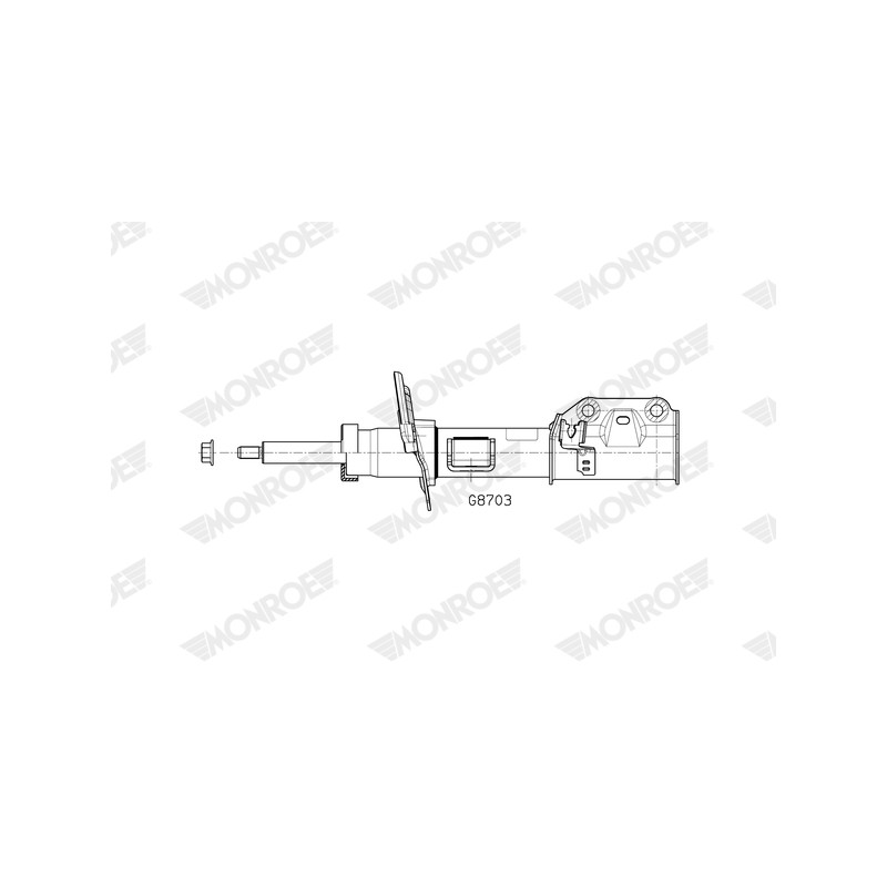 1 Amortisseur Pour Ford Puma L1TC18045LA L1TC18045LB L1TC18045LC L1TC18045LD