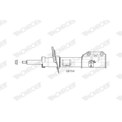 1 Amortisseur Pour Ford Puma L1TC18K001CE L1TC18K001LA L1TC18K001LB L1TC18K001LC