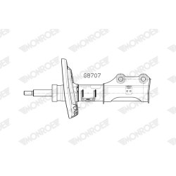 1 Amortisseur Pour Opel Insignia B Vauxhall Insignia (B) Country Tourer Sports
