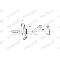 1 Amortisseur Pour Opel Insignia B Vauxhall Insignia (B) Country Tourer Sports
