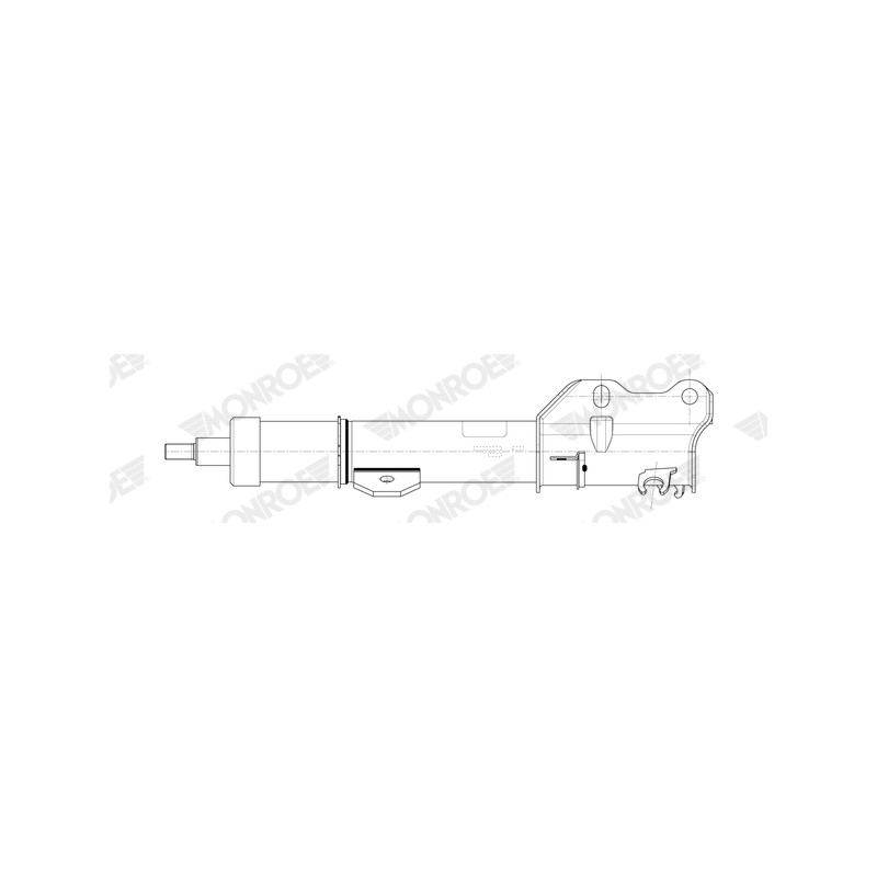1 Amortisseur Pour MERCEDES Classe V Marco Polo Camper Vito