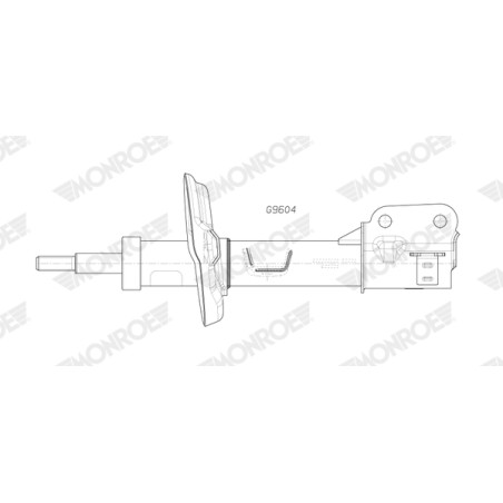 1 Amortisseur Pour Opel Karl Vauxhall Viva 345162 42504997 95353011
