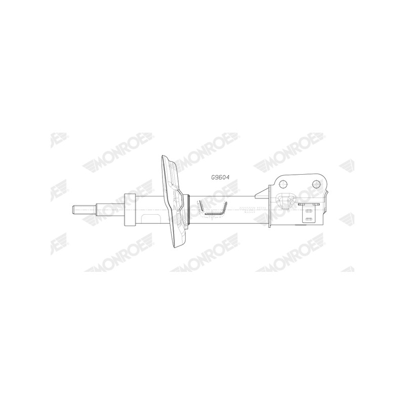 1 Amortisseur Pour Opel Karl Vauxhall Viva 345162 42504997 95353011