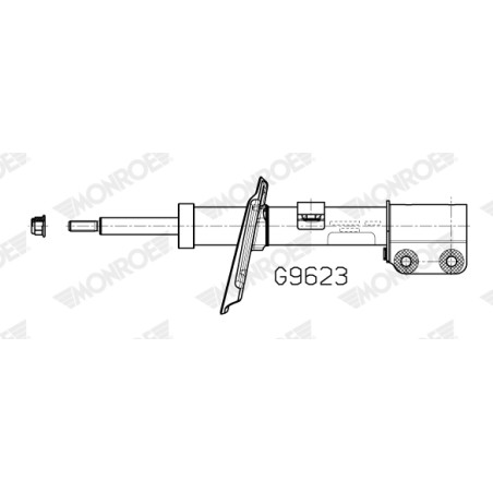 1 Amortisseur Pour Dacia Jogger Sandero III 543022129R 543027661R 543028590R