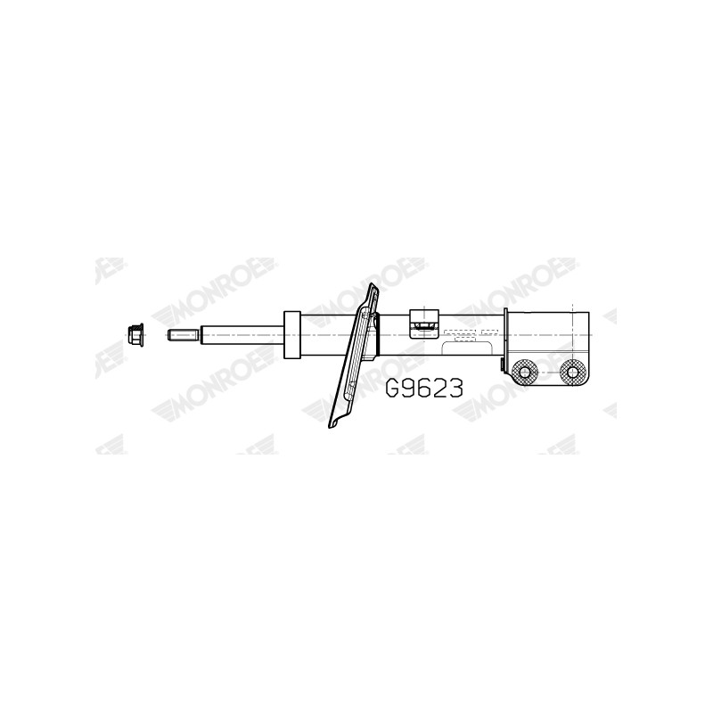 1 Amortisseur Pour Dacia Jogger Sandero III 543022129R 543027661R 543028590R