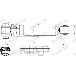 1 Amortisseur Arrière Pour Ford Tourneo Transit BK2118080BA BK2118080BB