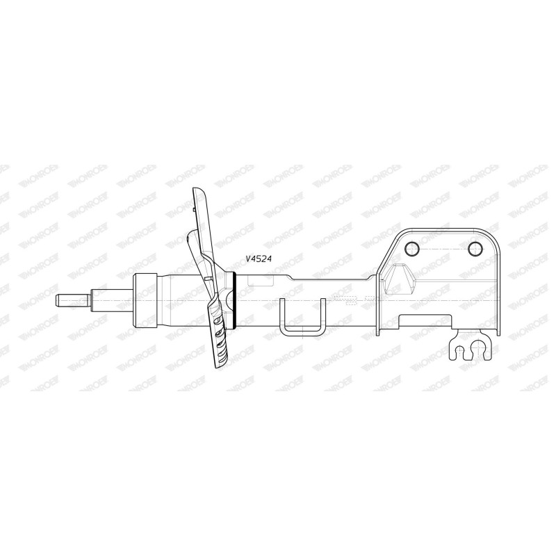 1 Amortisseur Pour VW Crafter MAN TGE 2N0413031AT 2N0413031BA 2N0413031BC