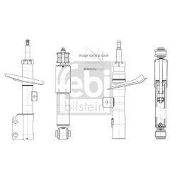 1 Amortisseur Pour VW Audi Skoda 5Q0413023GP 5Q0413023CP 5Q0413023GH 5Q0413023GQ