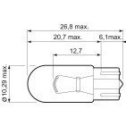10 Ampoules W3W Pour Peugeot Renault VW Arteon Caddy II CC Audi A3 A4 A5 Q5 TT