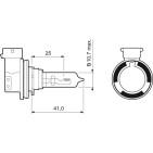 1 Ampoule H9 Pour Peugeot 3008 Renault VW Golf Alltrack VII Passat Touareg Audi