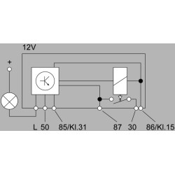 Relais de Préchauffage Pour Renault 9 18 21 25 Espace I II Master Rapid Super 5