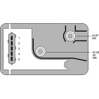 Relais de Préchauffage Pour Peugeot Fiat Citroën 5981.24 961595948 96.165.824
