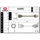 Cardan Arbre de Transmission Avant Droit Pour VW Audi A4 Skoda 8D0407272CL