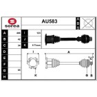 Cardan Arbre de Transmission Avant Pour VW Golf Plus V Audi A4 A5