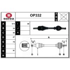 Cardan Arbre de Transmission Avant Pour Opel Insignia A Zafira Tourer C 374905