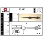 Cardan Arbre de Transmission Avant Droit Pour Citroën ZX