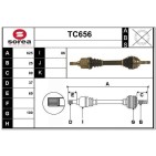 Cardan Arbre de Transmission avant Gauche Pour Citroën C5 I II 3272NT 3272NX