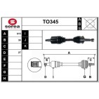 Cardan Arbre de Transmission Pour Toyota Land Cruiser 90 Prado 4343035030