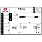 Cardan Arbre de Transmission Avant Droit Pour Renault Twingo II 8200684084