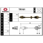Cardan Arbre de Transmission Avant Droit Pour Renault Clio II Kangoo 7700108321