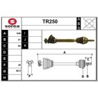 Cardan Arbre de Transmission avant Gauche Pour Renault Megane I 7701352596