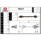 Cardan Arbre de Transmission Avant Droit Pour Renault Megane I Scenic 7711134289
