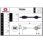 Cardan Arbre de Transmission avant Gauche Pour Renault III 7711135420 8200198016