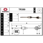 Cardan Arbre de Transmission Avant Droit Pour Renault Safrane II 7701469965