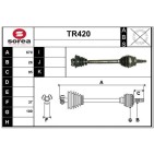 Cardan Arbre de Transmission avant Gauche Pour Renault Opel Nissan Vauxhall