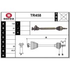 Cardan Arbre de Transmission avant Gauche Pour Renault Laguna II 8200405334