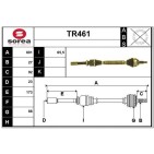 Cardan Arbre de Transmission Avant Droit Pour Renault Laguna II 7711134780