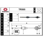 Cardan Arbre de Transmission Avant Droit Pour Renault Opel Nissan 8200842369