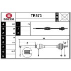 Cardan Arbre de Transmission Avant Droit Pour Renault 391003112R 7711497448
