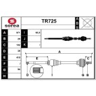 Cardan Arbre de Transmission Pour Renault Kadjar 391004PD0A