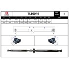 Arbre de Transmission, Entraînement Essieux Pour Nissan X-Trail 370008H310