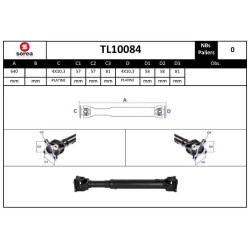 Arbre de Transmission, Entraînement Essieux Pour Nissan Navara 37300VK300