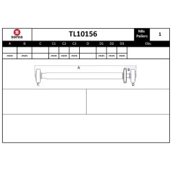 Arbre de Transmission, Entraînement Essieux Pour VW Transporter V VI 7E1521102M