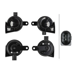 Avertisseur Sonore Klaxon Pour VW Audi Seat Alhambra Skoda 5N0951223A 4F0951221A