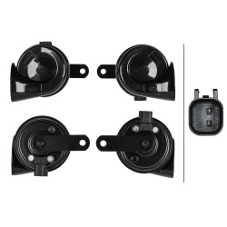 Avertisseur Sonore Klaxon Pour Ford VI Fiesta IV V VII Focus III Turnier Fusion