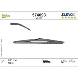 1 Balai D'Essuie-Glace Arrière 250mm Pour Toyota Suzuki Jeep Mazda 85242-0E110