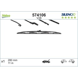 1 Balai D'Essuie-Glace 280mm Pour Peugeot Renault VW 1500,1600 Kaefer Seat