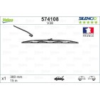 1 Balai D'Essuie-Glace 380mm Pour Peugeot Renault VW 1500,1600 Bora FOX Audi