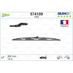 1 Balai D'Essuie-Glace 380mm Pour Peugeot BMW Ford Capri II Fiesta Focus Nissan