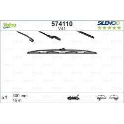 1 Balai D'Essuie-Glace 400mm Pour Peugeot Renault Dacia VW 6423-L4 7M3955425D