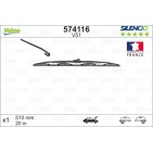 1 Balai D'Essuie-Glace 510mm Pour Peugeot Renault Dacia VW 288903211R 288901158R