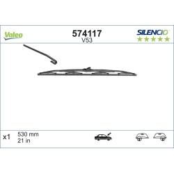1 Balai D'Essuie-Glace 530mm Pour Peugeot Renault VW Bora Audi 6423-05 357955427