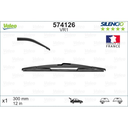 1 Balai D'Essuie-Glace 300mm Pour Peugeot Renault Toyota Citroën 1611351280
